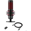 Image de Microphone Gaming - HyperX - QuadCast - Noir - Filtre anti-pop - 4 diagrammes polaires