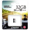 Image de KINGSTON Carte Micro SDHC High Endurance - 32 Go - Classe 10/UHS-I (U1) - 95 Mo/s en Lecture - 30 Mo/sSpaceen Écriture