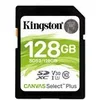 Image de Kingston Canvas Select Plus - carte memoire flash - 128 Go - SDXC UHS-I