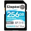 Image de Kingston Canvas Go! Plus - Carte mÃ©moire flash - 256 Go - Video Class V30 / UHS-I U3 / Class10 - SDXC UHS-I en occasion ou reconditionné