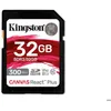 Image de Kingston Memory card SD 32GB Canvas React Plus 300/260 UHS-II U3 - 0740617301946