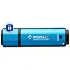 Image de Kingston Technology Ironkey 128go Usb-c Vault Privacy 50c Chiffrée Aes-256, Fips 197