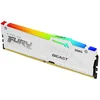 Image de Kingston Technology Fury Beast 32 Go 6000 Mt/s Ddr5 Cl36 Dimm White Rgb Expo