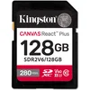Image de Kingston Technology 128gb Canvas React Plus Sdxc Uhs-ii 280r/100w U3 V60 For Full Hd/4k