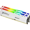 Image de Kingston Technology Fury Beast 32gb 6800mt/s Ddr5 Cl34 Dimm (kits De 2) White Rgb Expo
