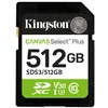 Image de Carte mémoire SDXC - KINGSTON - Canvas Select Plus - 512 GB - UHS-I - U3