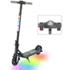 Image de YEE GOO-Trottinette Electrique Enfants Pliable-Moteur 150W-Batterie 21.6V 2.6A-Autonomie 5-8km-Vitesse Max 12km/h - Noir