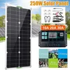 Image de Panneau Solaire - MIOLOE - 250W - Kit avec régulateur 20A - Deux ports USB - Longue durée de vie