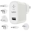 Image de Adaptateur secteur - BELKIN - Kit de voyage International - USB 4 broches - 12 W - Universel