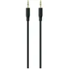Image de Câble audio Jack 3.5 mm F3Y117bt1M - Noir BELKIN