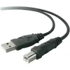 Image de Câble USB A 2.0 à USB B 2.0 F3U154BT3M - Gris BELKIN
