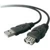 Image de Câble rallonge USB F3U153BT1.8M - Noir BELKIN