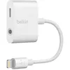 Image de BELKIN Adaptateur audio + Lightning - 35 mm - Blanc - Iphone 7 7+ SE 6S 6S+