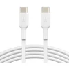 Image de Belkin Câble USB-C vers USB-C (Blanc), 1 m