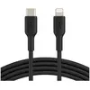 Image de Câble USB-C vers Lightning MFI (noir) - 1 m