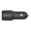 Image de Belkin BOOST CHARGE Double chargeur adaptateur d'alimentation pour voiture - USB - 24 Watt