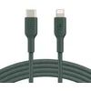 Image de Belkin Lightning/usb-c Câble 1m Pvc, Certf Mfi, Vert Midnight