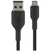 Image de Belkin Câble Micro Usb Gaîné 1m Noir Cab007bt1mbk