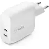 Image de Chargeur Secteur 2 Ports Usb C 40 Watts Belkin Blanc