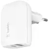 Image de Belkin Wcb007vfwh Smartphone, Tablette Blanc Secteur Charge Rapide Intérieure