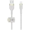 Image de Câble USB-A vers Lightning - BELKIN - BoostCharge Pro Flex - 3 m - Certifié MFi - Compatible iPhone 14 13 12