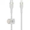 Image de Belkin Flex Lightning/usb-c 15w 1m Mfi.cert. Blanc Caa011bt1mwh