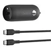 Image de Belkin BOOST CHARGE adaptateur d'alimentation pour voiture - 24 pin USB-C - 30 Watt