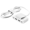 Image de Hub Belkin Boostcharge 4 Ports 2 Usb C Et 2 Usb A Avec Câble De 2 M Blanc