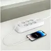 Image de Belkin connect multiprise parafoudre 6 prises avec interrupteur et 2 ports usb-a et usb-c 2 m SRB002CA2M