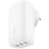 Image de Chargeur secteur 3 ports USB-C® Belkin BoostCharge 67 W Blanc