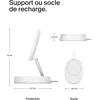 Image de Support de charge magnétique - BELKIN - Qi2 - 15W - Blanc