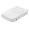 Image de Batterie Externe Belkin Banque D Alimentation Sans Fil Magnétique 8000 Mah Blanc Pour Smartphone