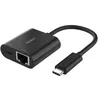 Image de Adaptateur USB-C vers Ethernet - BELKIN - Connect - 100 W - 10/100/1000 Mbits - Noir