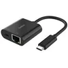 Image de Belkin - adaptateur reseau - USB-C - Gigabit Ethernet x 1 + USB-C (uniquement alimentation) x 1