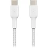 Image de Belkin Câble USB-C vers USB-C renforcé 60 W (blanc) - 2 m