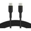Image de Belkin Câble USB-C vers USB-C renforcé 60 W (Noir) - 15 cm