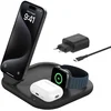 Image de Station De Charge 3-en-1 Magsafe Qi2 15w Noir 1,5 M Belkin