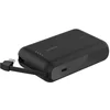 Image de Belkin Batterie externe 10K 20W avec câble USB-C intégré - Noir