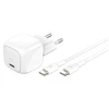 Image de Belkin Wca008kq1mwh-b6 Ordinateur Portable, Smartphone, Tablette Blanc Secteur Charge Rapide Intérieure