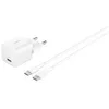 Image de Belkin BOOST CHARGE adaptateur secteur - technologie PPS - 24 pin USB-C - 25 Watt - avec cable USB-C (1 m)