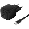 Image de Belkin Pack Chargeur Secteur Rapide USB-C 45W Power Delivery et PPS avec Câble USB-C 1m Noir