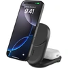 Image de Belkin UltraCharge Socle de Recharge 2-en-1 Aimantée et Pliable avec Qi2 (Noir)