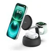 Image de Belkin UltraCharge Pro support de chargement sans fil - 3-en-1, Qi2 - + adaptateur secteur - 25 Watt