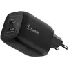 Image de Chargeur Secteur Double Port Usb-c - Belkin - 65 W - Nintendo Switch 2 - Noir