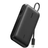 Image de Belkin UltraCharge banque d'alimentation - avec cable integre et ecran - 2 x USB-C, USB - 45 watt