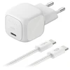 Image de Belkin BoostCharge Chargeur Secteur USB-C Compact 30W - Blanc