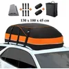 Image de Sac de Toit Voiture - TOOLUCK - 610L - Coffre de Toit Souple 1000D Tissu d’Oxford et PVC pour Avec ou Sans Barres de Toit