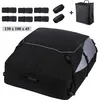 Image de Sac de Toit Voiture - TOOLUCK - 610L /130x100x45cm - Coffre De Toit Voiture Intempéries - 900D Tissu d’Oxford - Pour Voyage