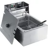 Image de Friteuse Électrique Profonde 6L - GAR - Acier Inoxydable - 2500W - Minuterie - Température Variable