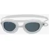 Image de Lunettes de natation Zoggs Predator Small Fit blanc avec verres transparents noir